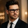 Wraparound full lens Safety Glasses with Readers photochromic Sport Magnifying Safety Reading Goggles for Men Women (black, 2.5, multiplier_x) view 2