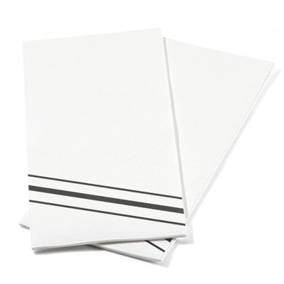 100 Pack Linen Feel Guest Paper Hand Towels | Disposable Super Absorbent Airlaid Paper Towels For Bathroom, Party, Weddings, Or Events | 12 x 17 Inches 1/6 Folded Decorative Design