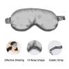 LERSVICVIL Sleep Masks 4 Pack Silky Eye Cover Soft Satin Blindfold Elastic Strap Night Eye Shade for Women Men view 4