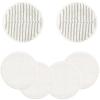 2124 Replacement Pads for Bissell Spinwave Spin Mop, 2 Scrubby Pads and 4 Soft Pads Compatible with Bisell Spinwave 2039 2039A 2039Q 2039T 2039W 20391 20395 20399 2307 23157 2315A Mop Pad Kit LUXRILIX view 1