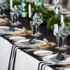Spiareal 200 Pcs Bathroom Napkins Paper Guest Disposable Stripe Guest Napkins Decorative Dinner Hand Towel for Wedding Holiday Birthday Bridal Party Supply(Gray White Stripe) view 4