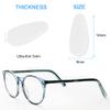 Air Bag Nose Pads 15 Pairs, Adhesive Eyeglass Nose Pads Anti-Slip Comfortable Air Chamber Nose Pads (White-Polka dots/Airbag) view 3