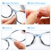 Air Bag Nose Pads 15 Pairs, Adhesive Eyeglass Nose Pads Anti-Slip Comfortable Air Chamber Nose Pads (White-Polka dots/Airbag) view 4