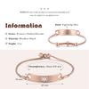 JewelOra Custom Medical Alert Bracelets for Women, Personalized Engraved Emergency Medical Bracelets Adjustable Med Alert Link Bracelet Jewelry view 4