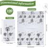Pajean 100 Sheets Dandelion Guest Paper Towel Disposable Napkins for Bathroom Disposable Hand Towels for Dinner Party Kitchen Floral Paper Hand Towels for Wedding Guest Party Supplies (4.3 x 7.9 Inch) view 2