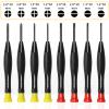 Eyeglass Repair Kit with Glasses Screws - Contains Precision Screwdriver kit and Nose Pads, Cleaning Cloth, Tweezers, Complete Glasses Repair Kit view 2