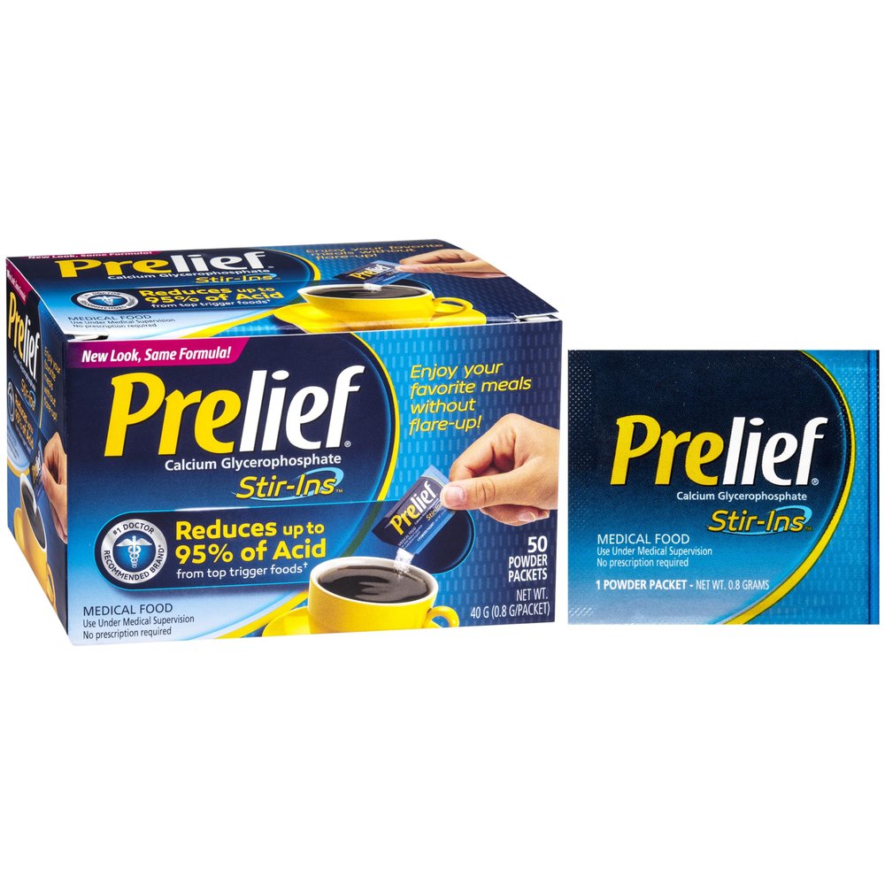 PRELIEF Drink Mix Packets 50 ct Carton
