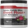 Horbaach Nitric Oxide Powder | 16 oz | Supplement for Men & Women | with Beet Root & Nitrates | Mixed Berry Flavor | Vegan, Non-GMO & Gluten Free view 1