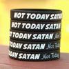 SayitBands 3 of Not Today Satan, Not Today Bracelet Wristbands view 3