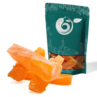 NY SPICE SHOP Dried Papaya Spears  1 Pound Tropical Dry Fruit Papaya-Freshly Dehydrated Sweetened Papayas Fresh Slices - Natural Taste Giant Papaya  Papayas Fresh Organic for Culinary Use and Baking