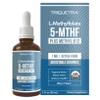Organic Methyl Folate 1000 mcg + Methyl B12 Cofactor (300 Servings)  Metabolically Active 5-MTHF Form, Organic Berry Flavor, Liquid Sublingual Form  Mood, Cognition, Methylation, Pregnancy (1oz) view 1