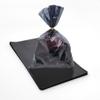 CC wonderland zone Black Cellophane Treat Bags - 50 Pack Gift Cello Plastic Bags with Ties,for Candy Cookie Goodie Party Favors,6x9 inch view 1