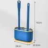 TOMYEUS Toilet Brush Toilet Brush Household Toilet Brush Cleaning Toilet Wall-Mounted Toilet Brush Toilet Toilet Brush Toilet Accessories (Color : Green) view 2