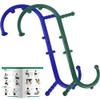 2 Pack Massage Trigger Point Cane, Body Deep Tissue, Handheld Back, Neck, Shoulder, Leg and Feet Massager Rod, Muscle Release Tool Self Massage Hook Cane Gifts for Women & Men, Blue & Green view 1