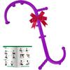 Shrdaepe Massage Trigger Point Cane, Muscle Release Tool Self Massage Hook Cane, Handheld Back, Neck, Shoulder, Leg and Feet Massager Rod, Body Deep Tissue Gifts for Men & Women, Purple view 1