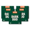 TCHO Dark Duo 75% Dark Chocolate Bars (5 pack) | Plant Based, Organic & Fair Trade | Non GMO, Non-Dairy, Vegan Chocolate, Soy Free (2.1oz each) view 1
