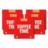 TCHO Toffee Time 53% Oat-Milk Chocolate Bars (5 pack) | Plant Based, Organic & Fair Trade | Non GMO, Non-Dairy, Vegan Chocolate, Soy Free (2.1oz each) view 1