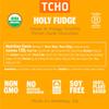 TCHO Holy Fudge 75% Dark Chocolate Bars (5 pack) | Single Origin Ghana, Dairy Free, Organic & Fair Trade | Non-GMO, Vegan, Soy Free, Gluten Free (2.1oz each) view 2