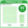 DYLIVeS Green Gingham Napkins, 80 Pack Green and White Checkered Guest Towel Plaid Party Napkins Disposable Paper Hand Towels for Luncheon, Dinner, Picnic, Birthday, Easter, Graduation Party, 3-Ply view 2