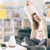 Aromatherapy Essential Oil Diffuser for Room: Air Humidifier Aroma Scent Cool Mist Diffusers Colorful Light Cute Mini Small Waterless Auto Off Ultrasonic for Home Bedroom view 3