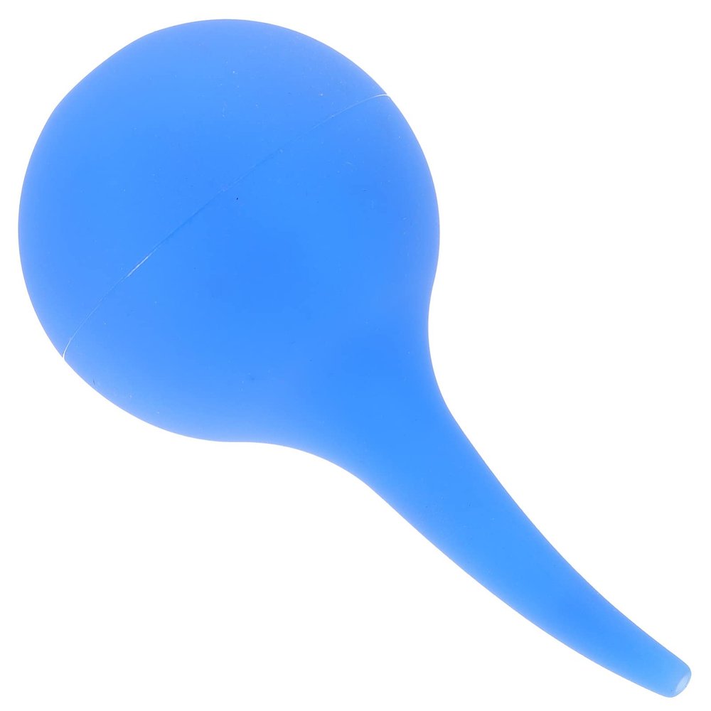 FOMIYES Ear Syringe Bulb Rubber Ear Cleaning Suction Ball 2.6 Inch Handheld Washing Squeeze Bulb for Safe Dust Removal and Toner Application Suitable for Babies Kids Adults
