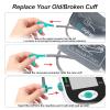 Pediatric Blood Pressure Cuff Arm 8.7-12.6 Inch (22-32CM), Small Bp Cuff with 6 Different Blood Pressure Connectors are Compatible with Almost All Bp Monitors view 3