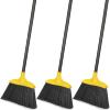 Kefanta 3 Pack Outdoor Broom Heavy-Duty Indoor Commercial Brooms 54 Inches for Courtyard Garage Restaurant Lobby Patio Mall Market Office Shop Home Kitchen Office Floor view 1