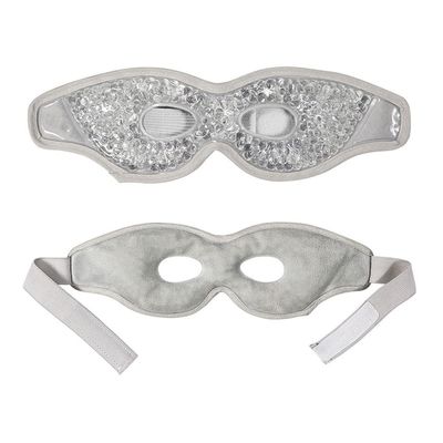 cn herb Ice Compress Eye Mask, Relieve Eye Fatigue, Eliminate Puffiness, Ice Pack, Eye Protection Cold Compress (Grey)