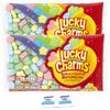 4 Set of 2- Lucky Charms Magically Delicious Large & Fluffy Marshmallows - 7 oz Bags, with 2 Unscented Purell Wipes,4 Set 7 Ounce (Pack of 2) view 1