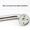 2 Pack Safety Support Grabfor Showers and Walls, Stainless Steel Grab Bars for Bathroom, Handfor Handicap, Elderly, Disabled,60cm Bathtub Handle view 4