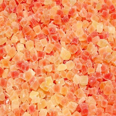 Dried Diced Papaya, Low Sugar No Sulfur (Unsulfured Natural Dices, no SO2) (0.5 lb)