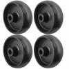 4 pcs Deck Wheels for - GX10168 72-119 210-051 11819 102 115 145 155C 190C G100 G110 L100 L105 L107 L108 L111 L120 LA100 LA105 LA110 LA115 LA120 LA125 LA130 LA135 LA145 LA150 - Plastic Deck Wheel view 1