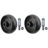 2 pcs Deck Wheel & Hardware for - GX10168 GX21012 14M7400 72-119 210-051 11819 102 115 145 155C 190C G100 G110 L100 L105 L107 L108 L111 L120 LA100 LA105 LA110 LA115 LA120 LA125 LA130 LA135 LA145 view 1