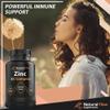 Zinc Supplement Complex with Copper and Vitamin C - Natural Flow 3X Zinc Carnosine, Bisglycinate Chelate, and Orotate, Chelated Copper, Easy on The Stomach, Skin and Immune Support, 120 Capsules view 2