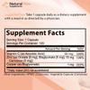 Zinc Supplement Complex with Copper and Vitamin C - Natural Flow 3X Zinc Carnosine, Bisglycinate Chelate, and Orotate, Chelated Copper, Easy on The Stomach, Skin and Immune Support, 120 Capsules view 3