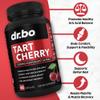 Tart Cherry Extract Capsules Supplement - Purge Uric Acid Flush Cleanse Antioxidant Pills for Rest Support - Tart Cherry Capsules Anthocyanin Supplements Ultra Pure Cherries Vitamins Concentrate Pill view 2