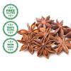 Anis estrella - Whole Star Anise, Dried Anise Star Spice, 16 oz, 1.0 Ounce, 16.0 ounces view 2