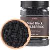 Top Grade Premium Dried Black Mulberries 9 Oz/254g,Big & Delicious,Hand Picked .No Sugar Added & No Additives. view 1