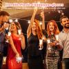 SUREHOME Plastic Champagne Flutes 200 Pack Champagne Glasses Disposable Mimosa Glasses 5 Oz Crystal Clear Plastic Flutes for Party Drinking Cocktail Cups Acrylic Wedding Toasting Glasses Flutes Bulk view 2