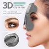 BeHoomi Sleep Mask, Premium Eye Mask for Sleeping, Completely Blackout, Superior Soft Comfort, Upgraded 3D Ergonomic Designed Sleeping Mask for Home, Office, Travel, Meditation, Yoga, Grey view 4