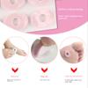 cn herb Pink Latex Coated Corn Stick Anti-wear Foot Small Round Sticker (small oval) view 4