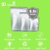 120 pcs Mylar Bags for Food Storage with Oxygen Absorbers 500cc & 300cc, 9.5 Mil 3 Sizes (1 Gallon,1 Quart, 1/2 Pint) - Stand-Up Resealable Ziplock & Heat Sealable + Labels Included view 4