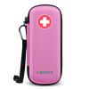 MEDMAX Epipen Medical Carrying Case, Hard Shell EVA Shock Absorption Travel Medication Organizer Bag Emergency Medical Pouch Holds 2 EpiPens, Asthma Inhaler, Auvi-Q, Allergy Supplies (Pink) view 1