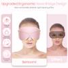 BeHoomi Sleep Mask, Premium Eye Mask for Sleeping, Total Blackout, Super Soft Comfort, Adjustable Fit, Upgraded 3D Ergonomic Designed Sleeping Mask for Home, Office, Travel, Meditation, Yoga, Pink view 2