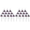 Halloween Paper Straws Halloween Decor pcs Party Paper Straws Witch Hat Plastic Decorative Drinking view 1