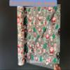 shareluck 100ft x 31.5" Christmas Cellophane Wrap Roll - Xmas Cellophane Roll for Christmas to Wrap Gift Basket, Treat, Wine, Party Decoration. (31.5 Fold into 16) view 3