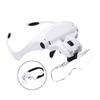 5 Lens 1.0X 1.5X 2.0X 2.5X 3.5X Adjustable Headband Magnifying Glass Magnifier with LED Light Lamp Magnifying Glasses for False Lashes Eyelash Extension White view 1