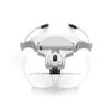 5 Lens 1.0X 1.5X 2.0X 2.5X 3.5X Adjustable Headband Magnifying Glass Magnifier with LED Light Lamp Magnifying Glasses for False Lashes Eyelash Extension White view 2