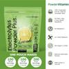 PowderVitamin Electrolytes Powder Plus Keto, Lemonade (100 Servings) 0 Sugar, No Maltodextrin,1000mg Potassium,120mg Calcium,120mg Magnesium,Organic Vitamin C,Zero Calories, Energy Hydration Powder view 2