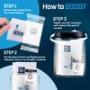 Integra Boost - 62% RH Level - 67 Gram Size - Two-Way Humidity Control Pack - Incl. Replacement Indicator Cards - Food Storage & Herbs Moisture Balancer For Up to 1 LB (Pack of 6) view 4